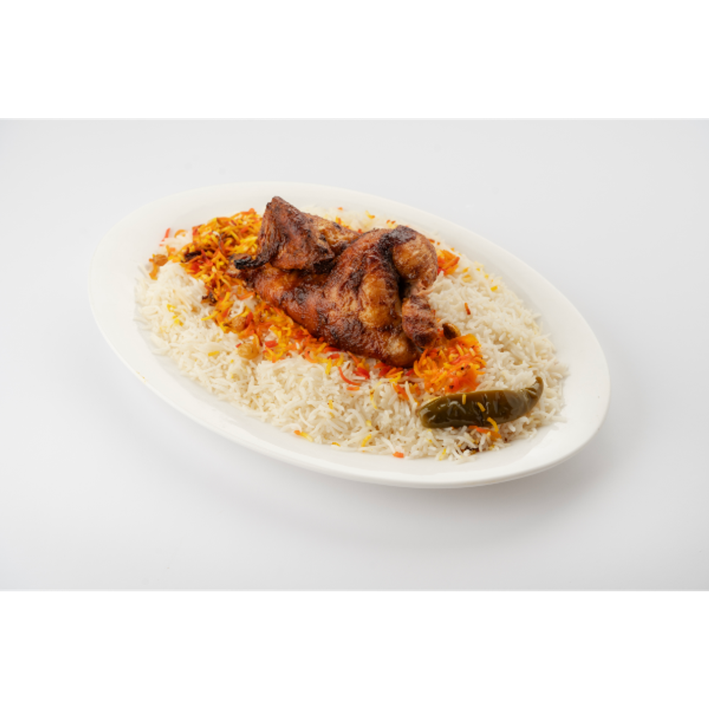 Half Grilled Chicken