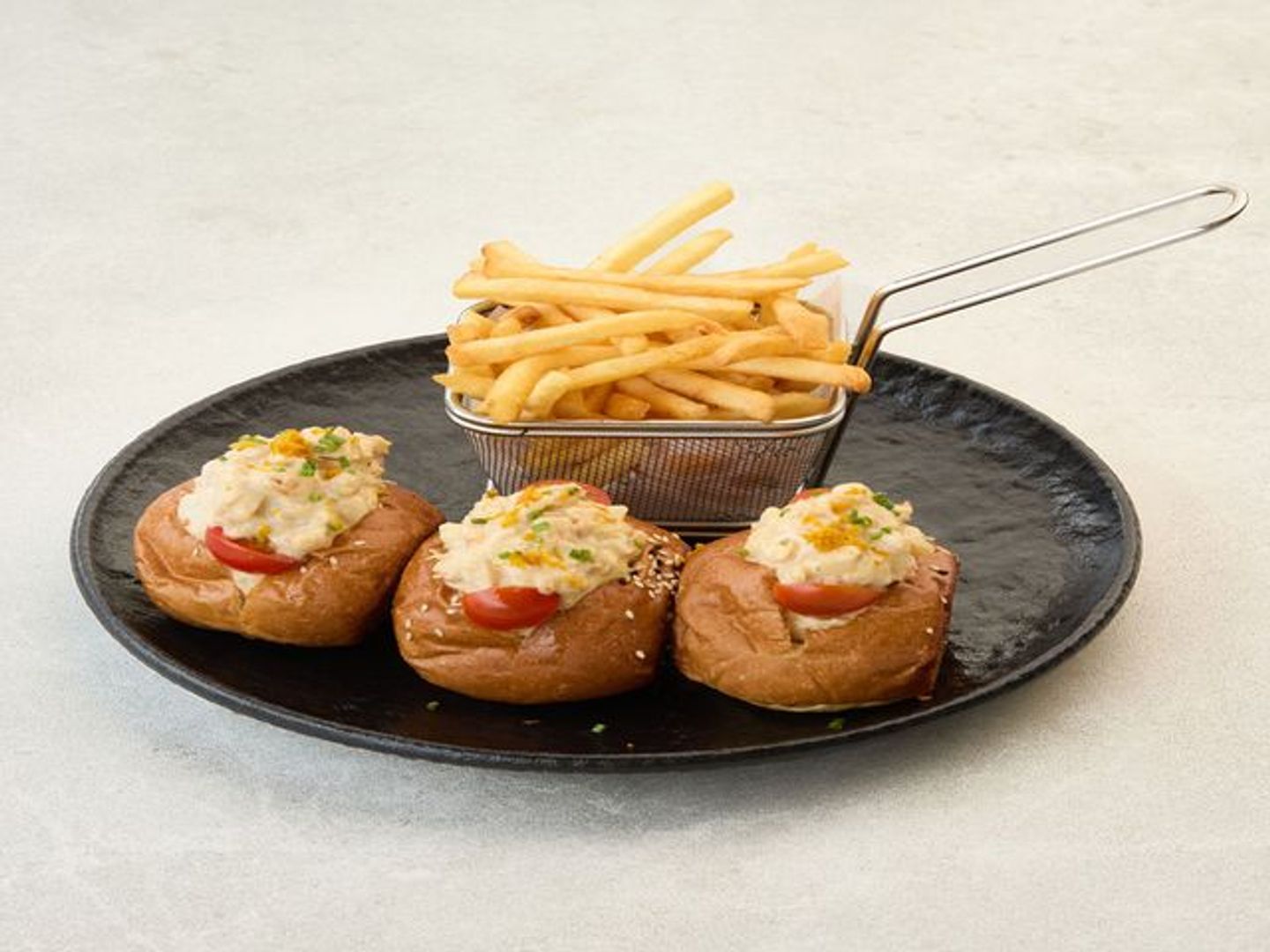 Trio Lobster Roll