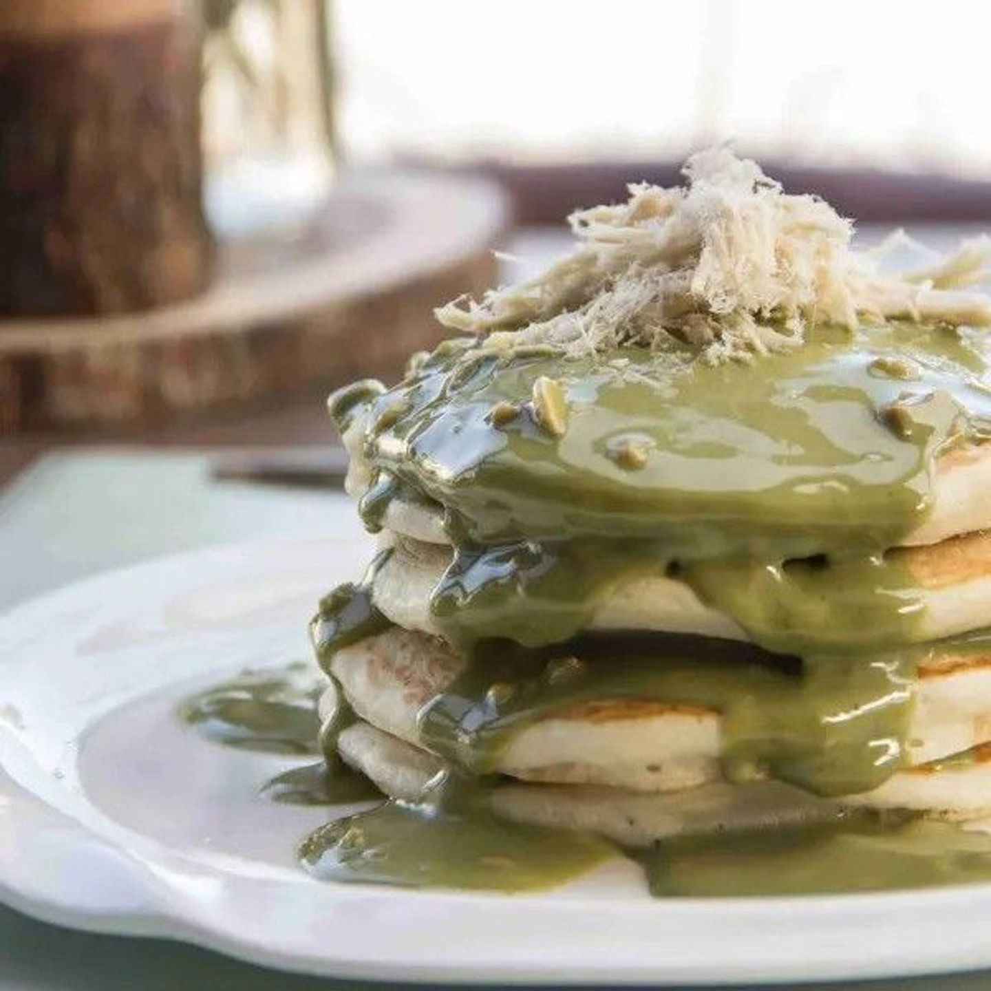 Pistachio Pancake