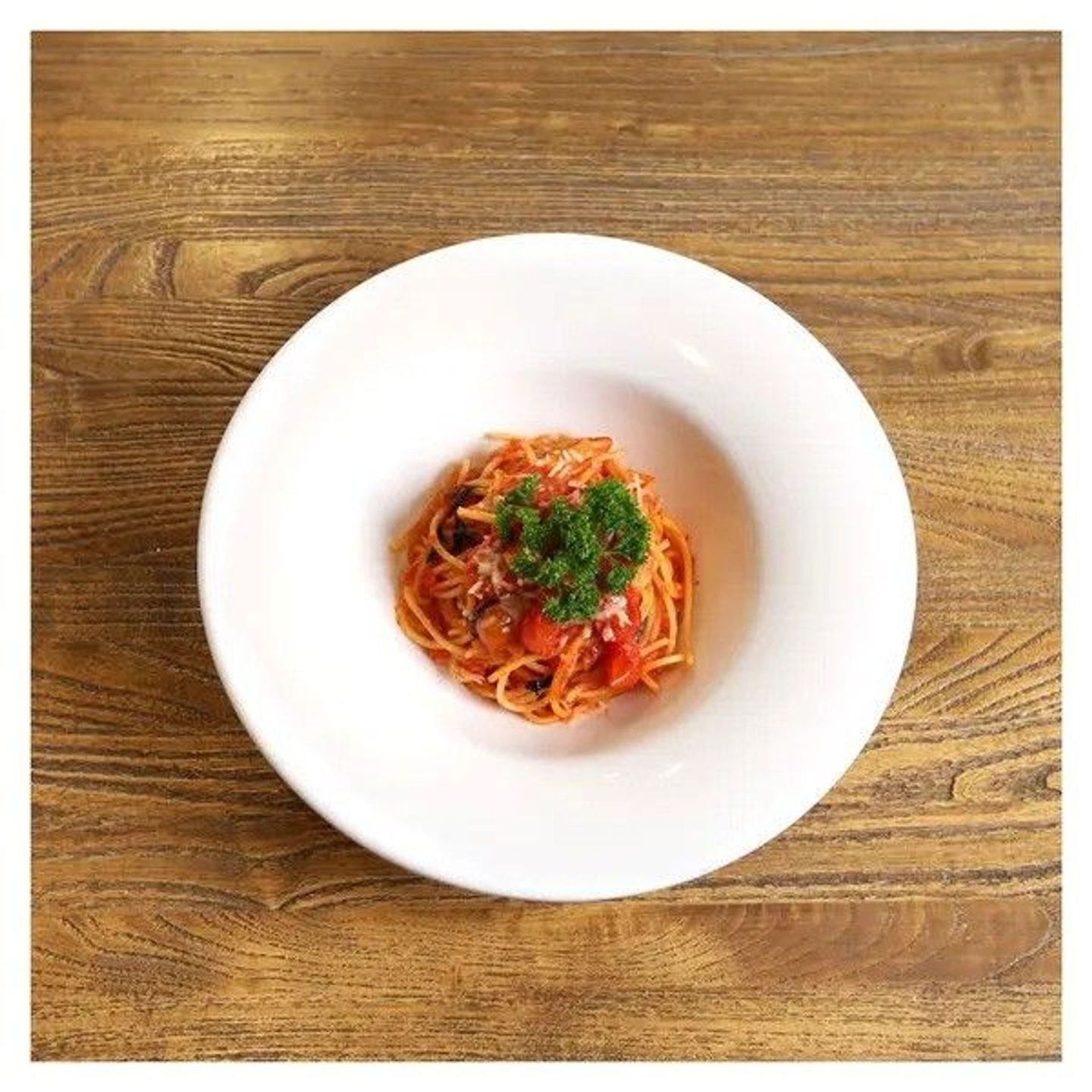 Spaghetti Al Pomodoro E Basilico