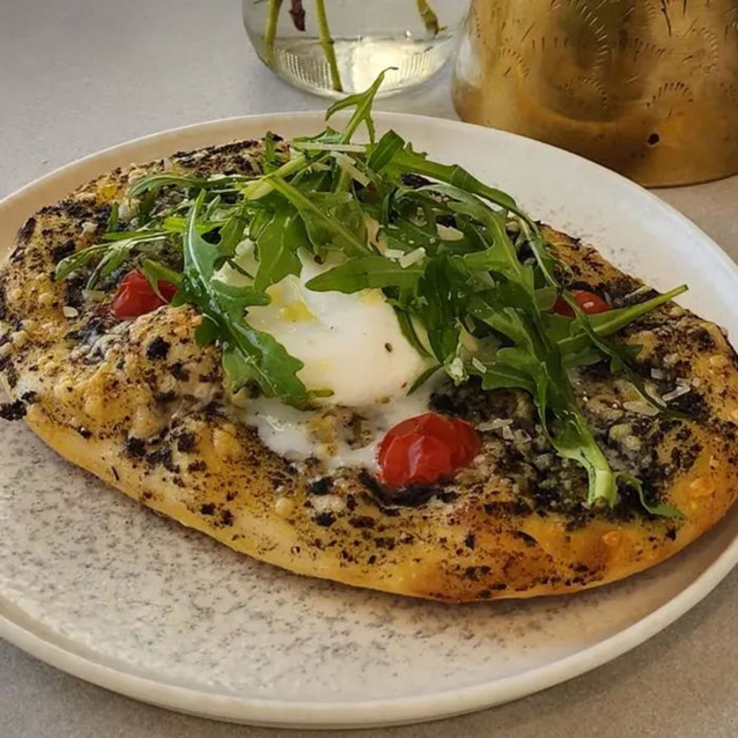 Olive Pizza Foccacia