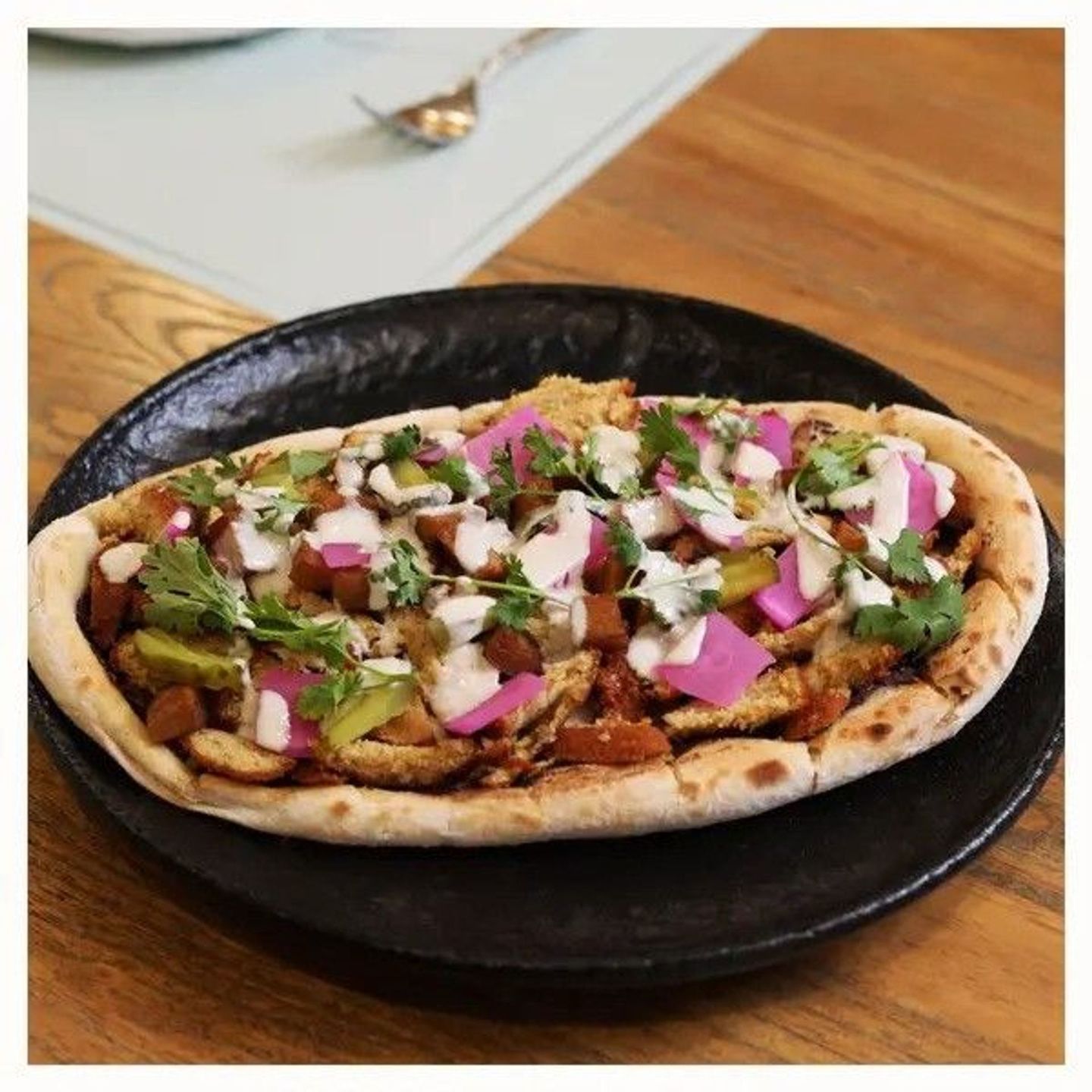 Falafel Flat Bread