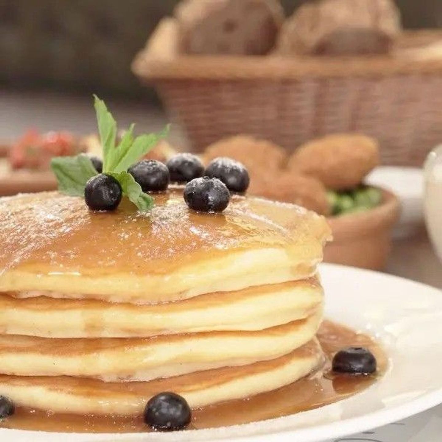 Blueberries Pancake