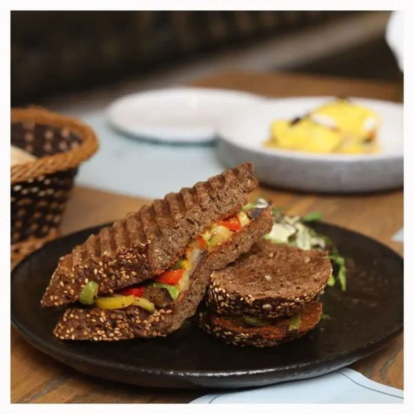 Balsamic Veggies Sandwich