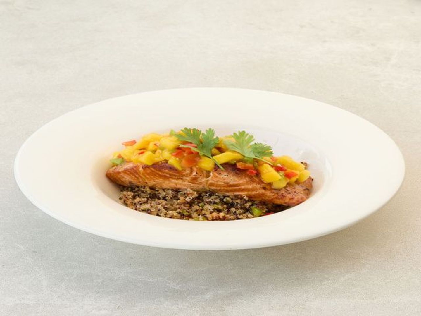 Mango Glazed Salmon