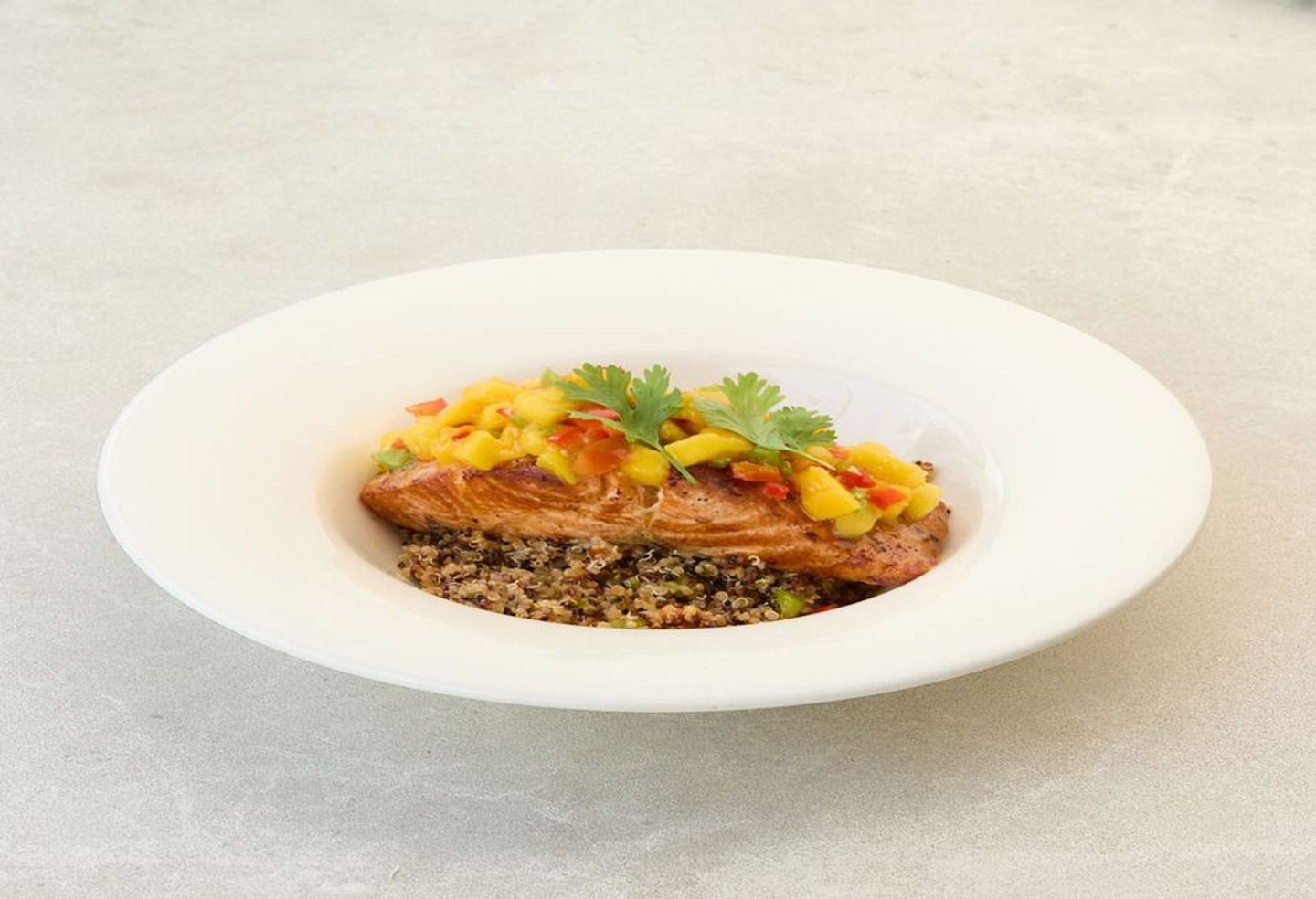 Mango Glazed Salmon