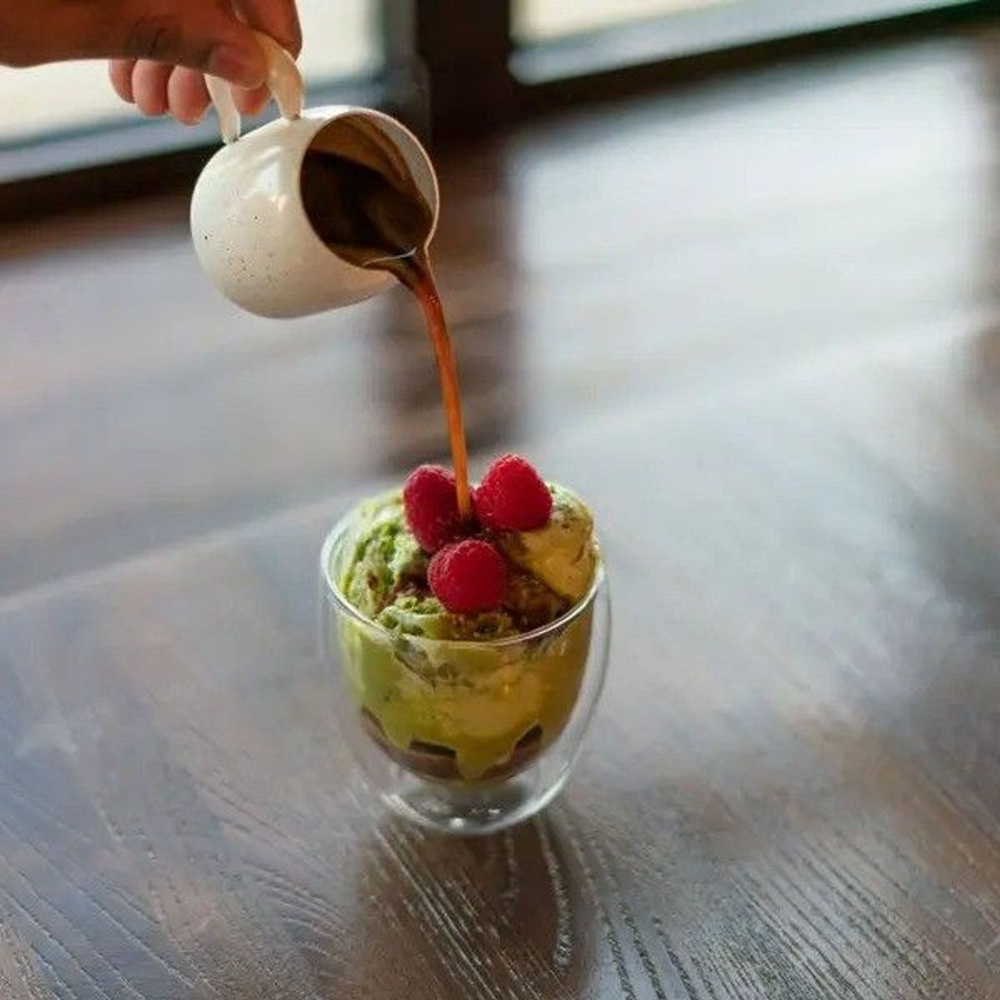 Raspberry Pistachio Espresso