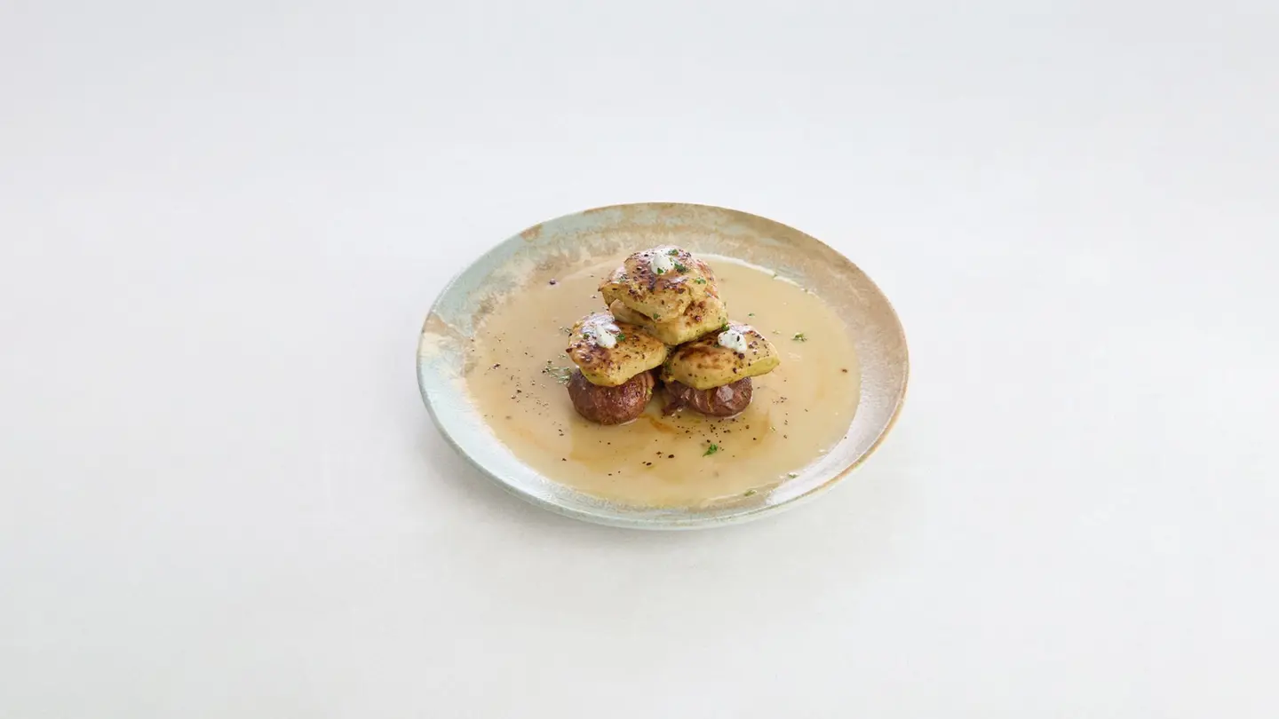 Grilled Chicken & Lemon Potato