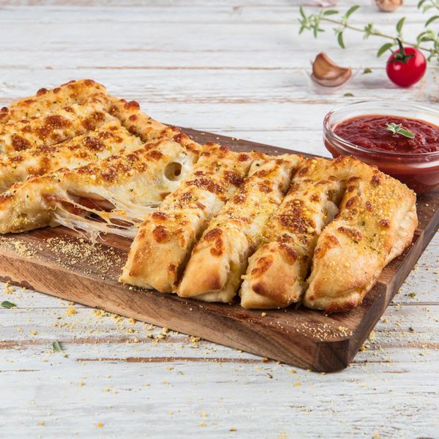 Stuffed Cheesy Bread (8 Pcs) - Chicken Fajita