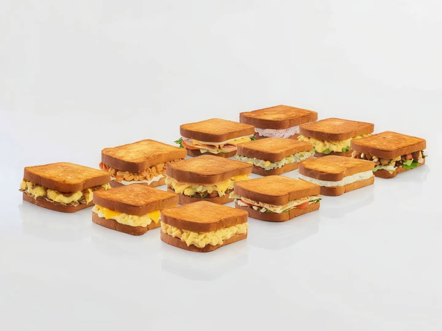 بوكس البيض 12 ساندوتش