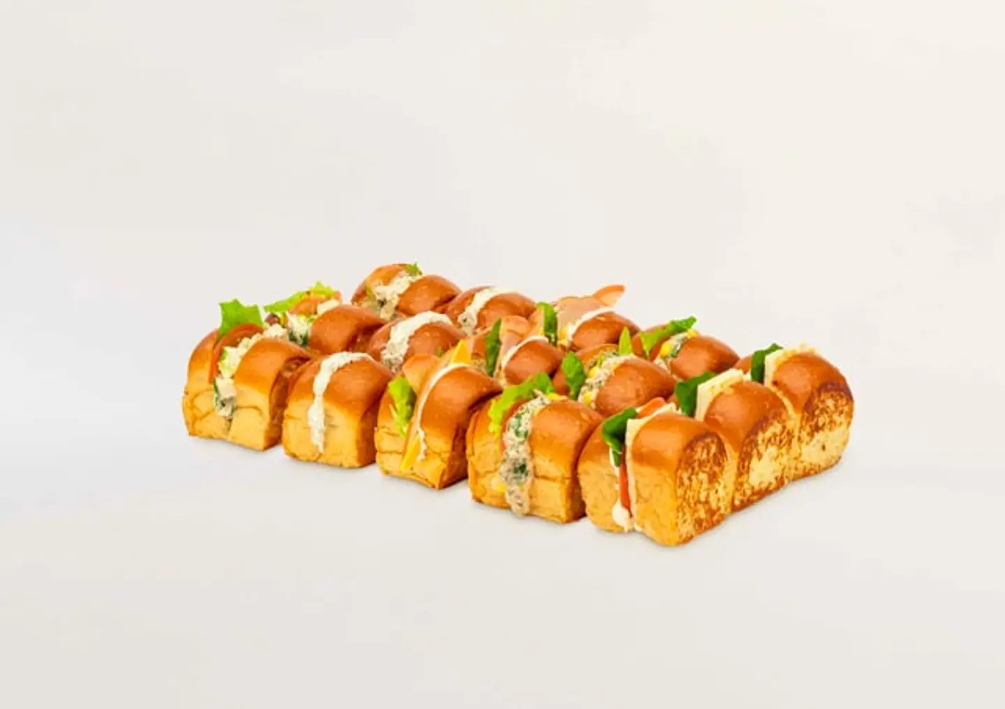 Mini Savory Sandwich Mix 15 Pcs