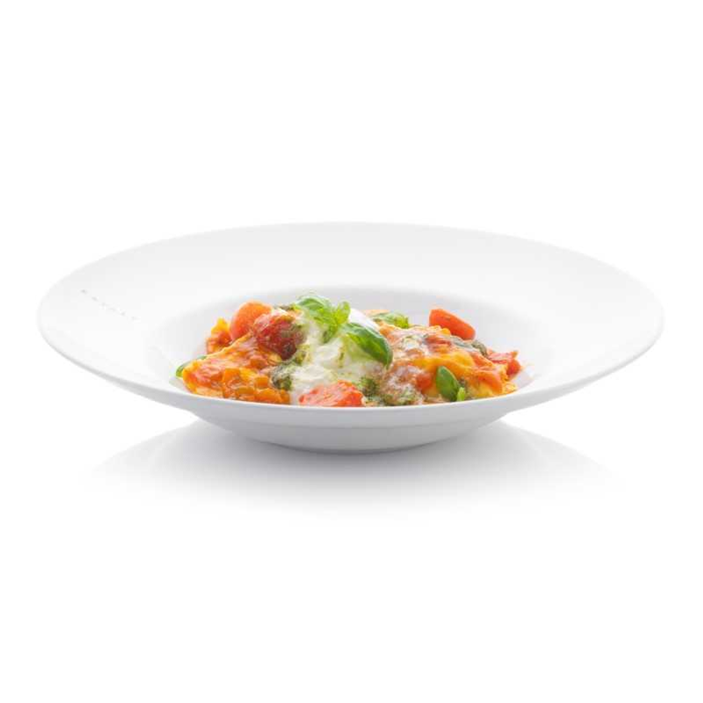 Ravioli Pasta Capresi With Burrata