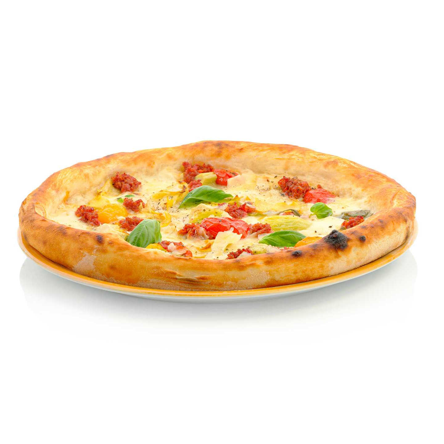 Pizza Artichoke Spicy Sausage