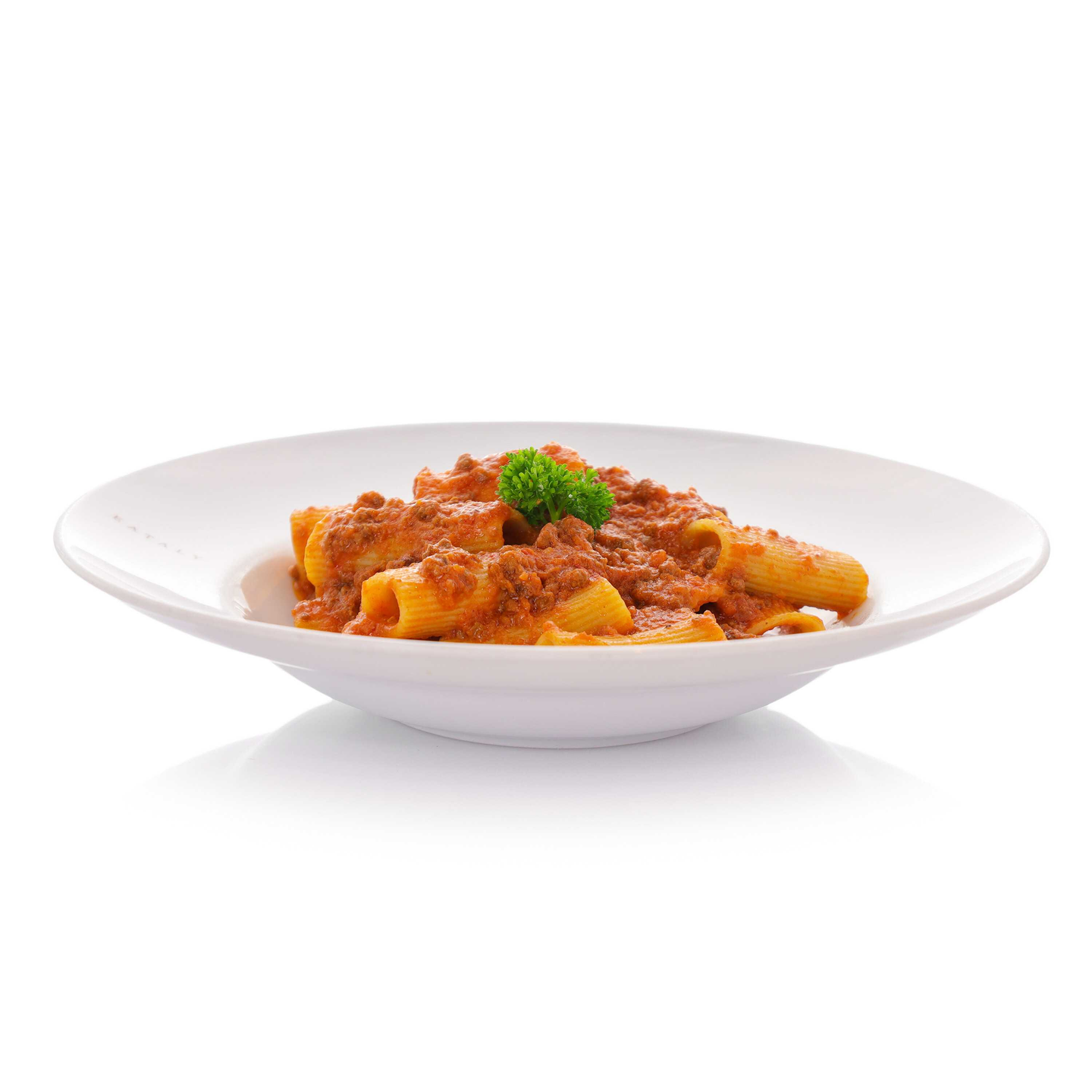 Rigatoni Pasta Bolognese Sauce
