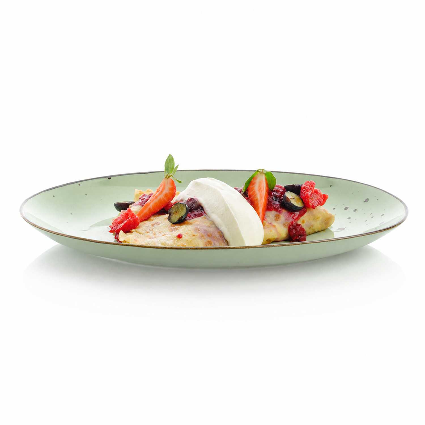 Classic Crepes With Mixed Berries