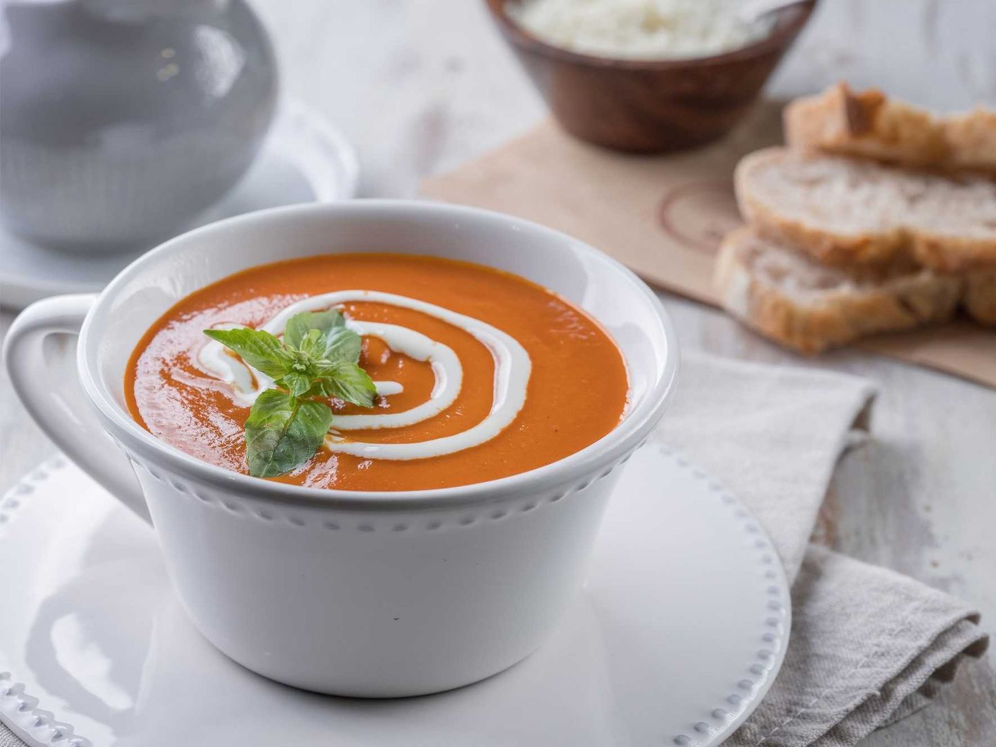 Zuppa Di Pomodoro E Peperoni