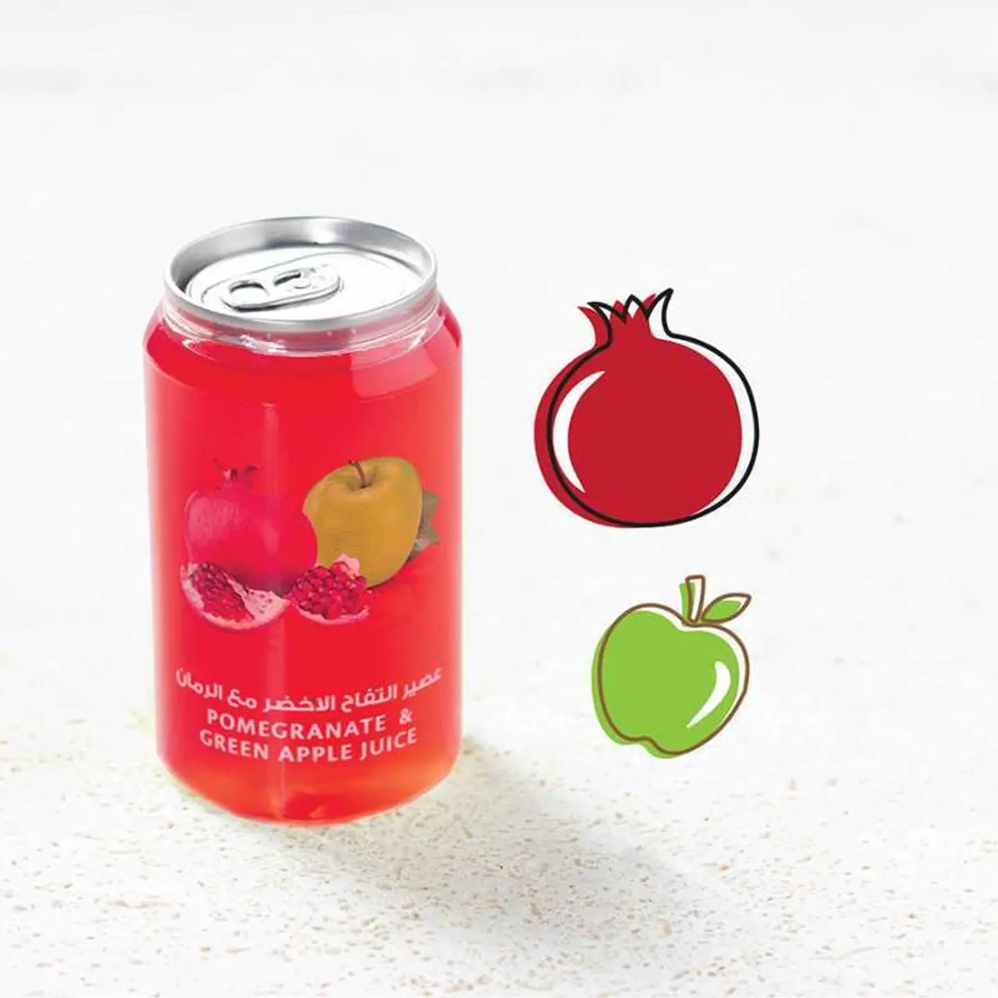 Fresh Pomegranate & Apple Juice