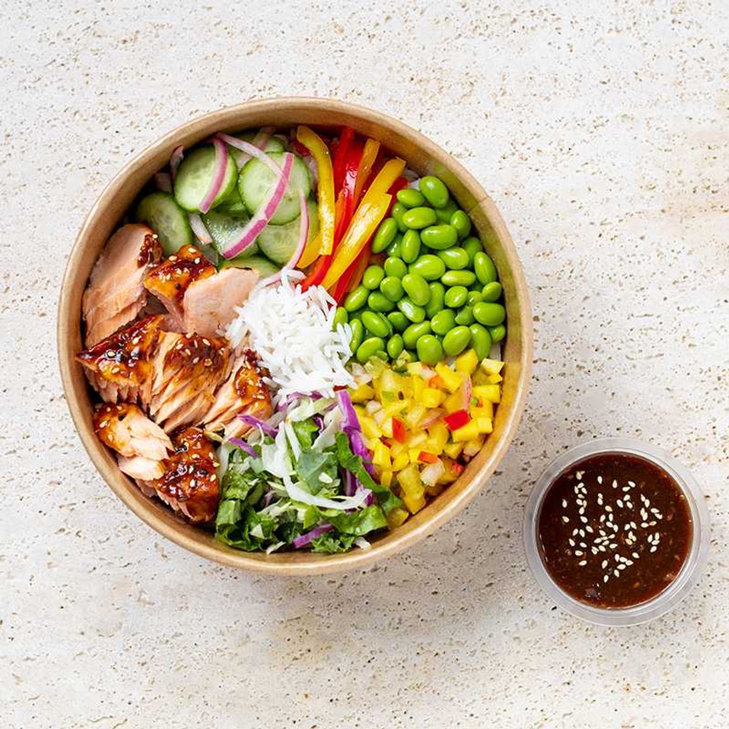 Thai Peanut Salmon Bowl