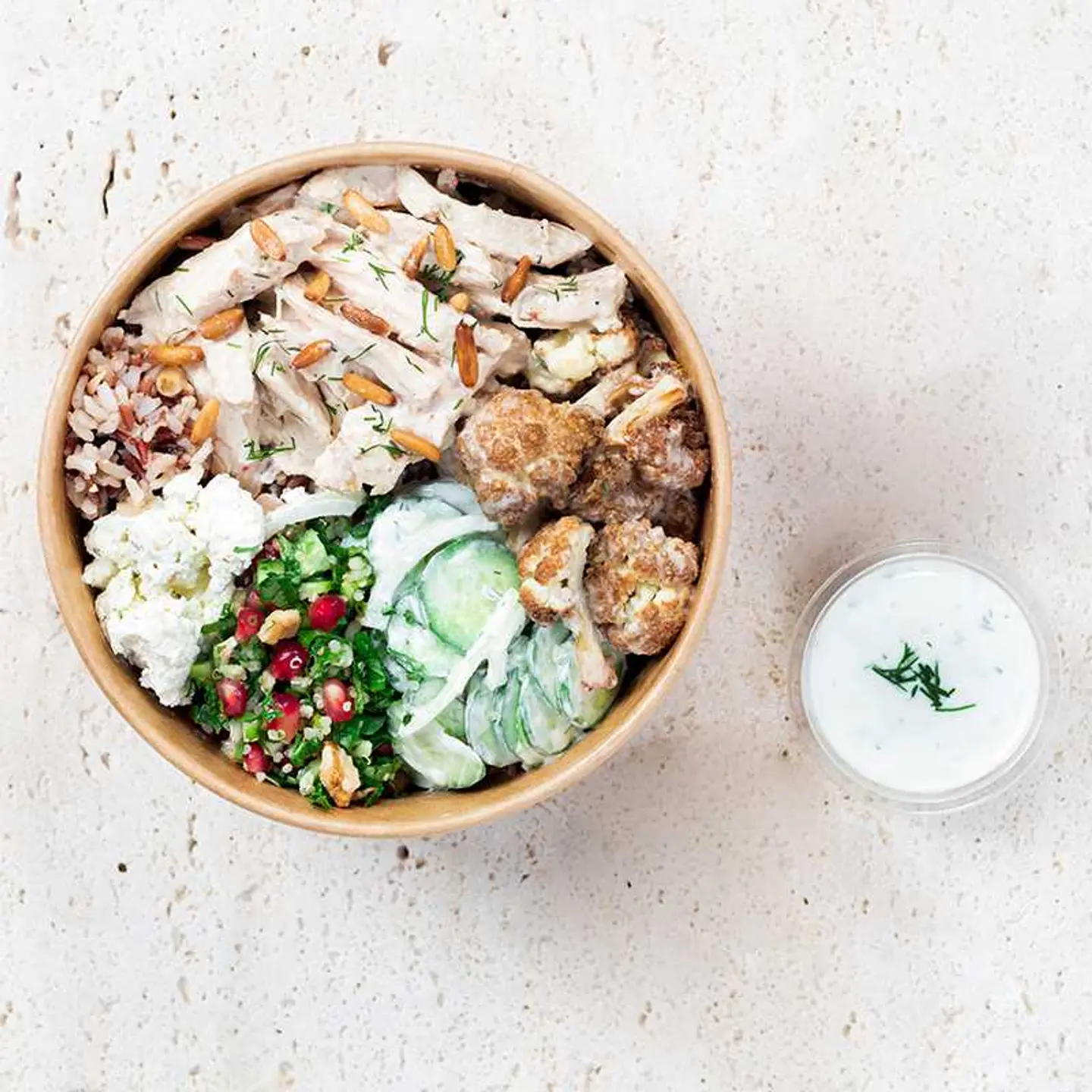 Hs Lebanese Chicken Fatteh Bowl