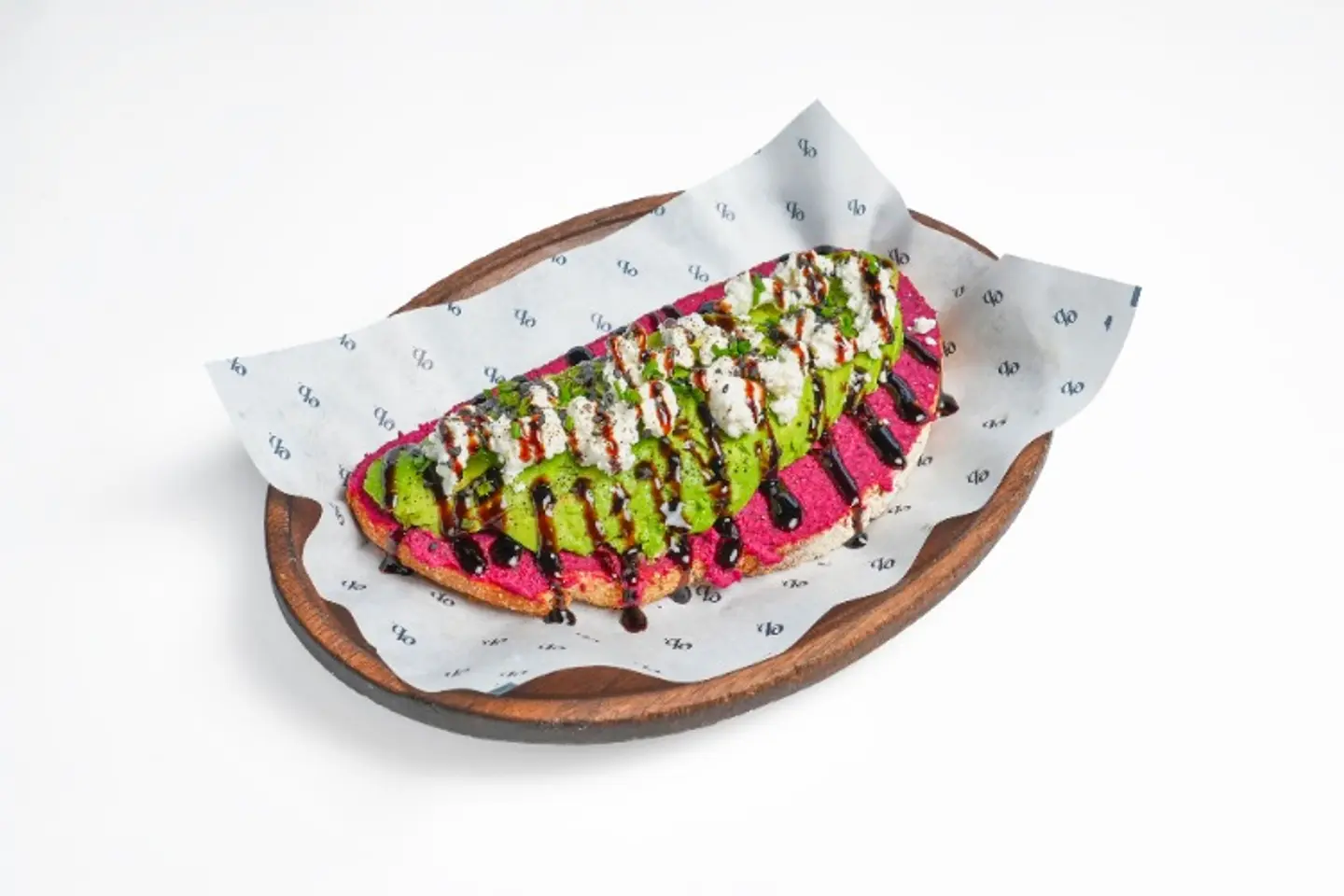 Hommos Beetroot Sandwich
