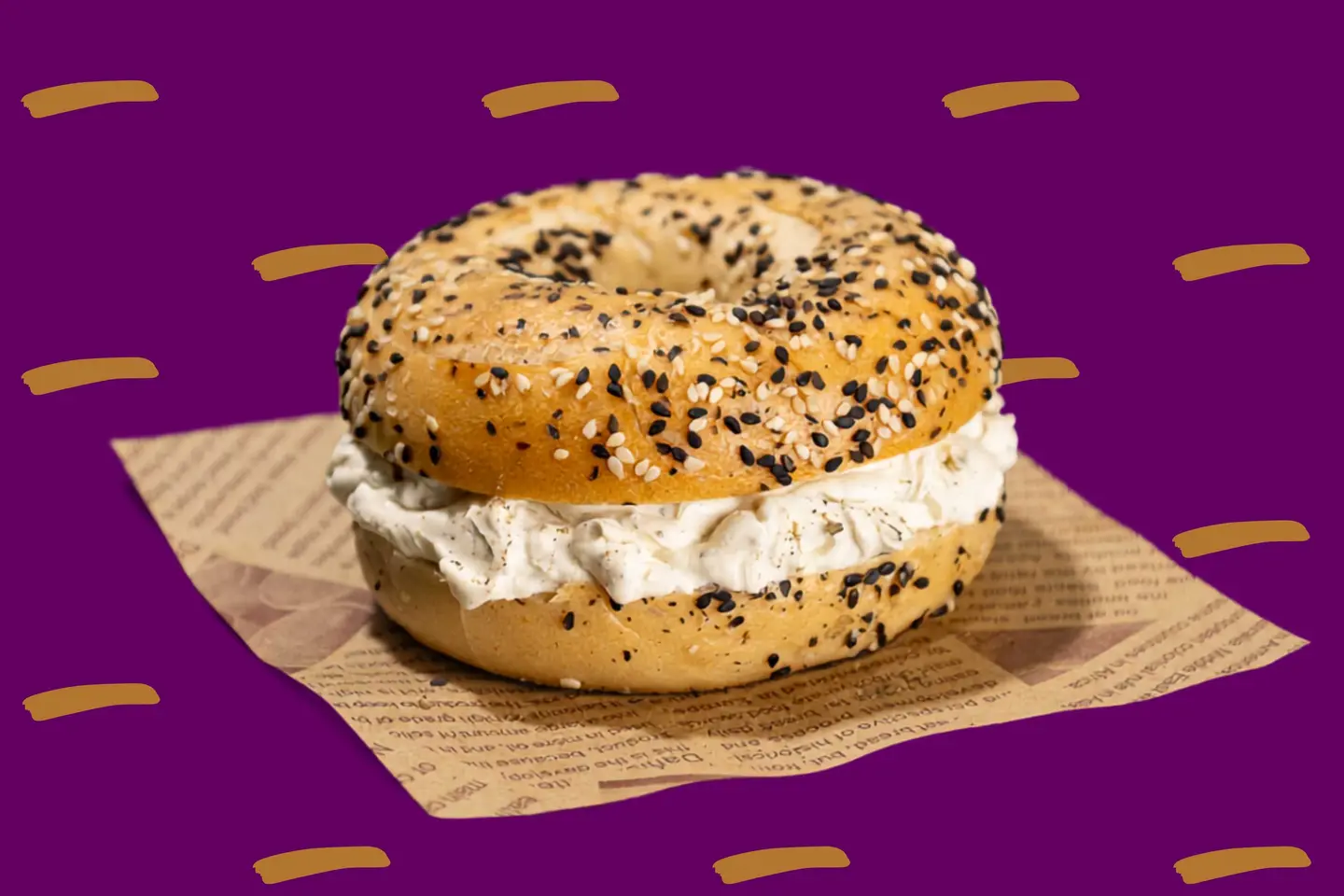 Cream Cheese Bagel