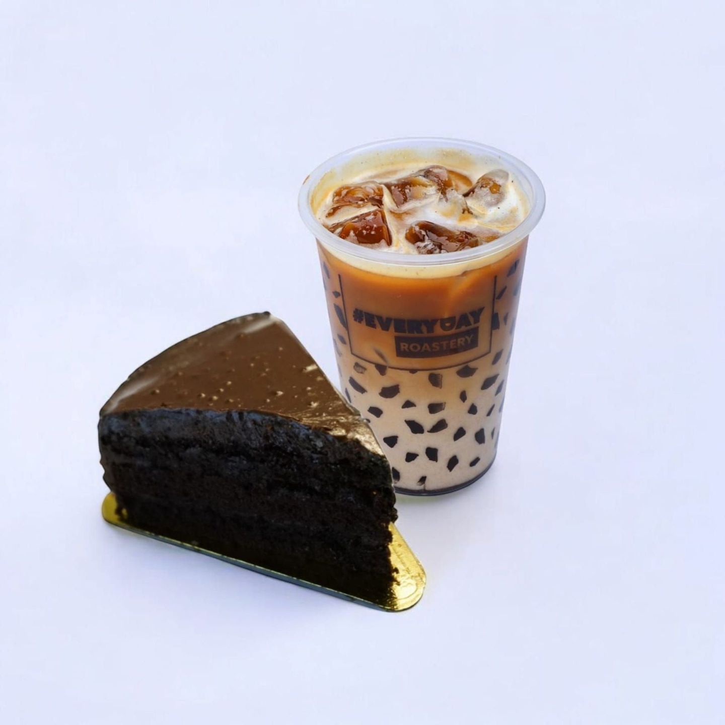 Cold Coffee + Chocolate Crispy Cake