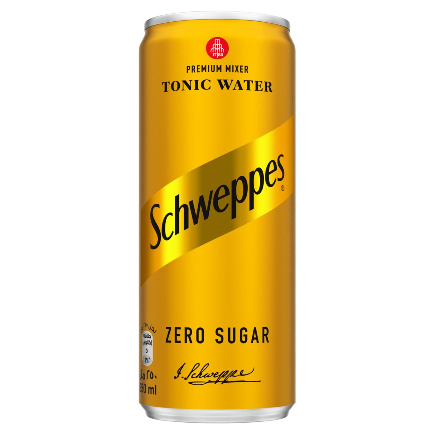 شويبس مشروب غازي بنكهة التونيك خالى من سكر 250مل