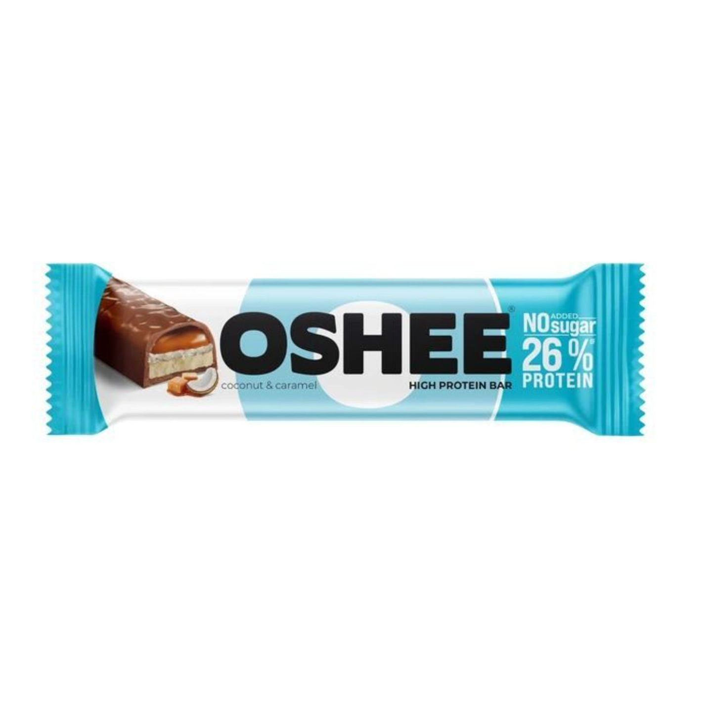 Oshee Coconut & Caramel Protein Bar 48g