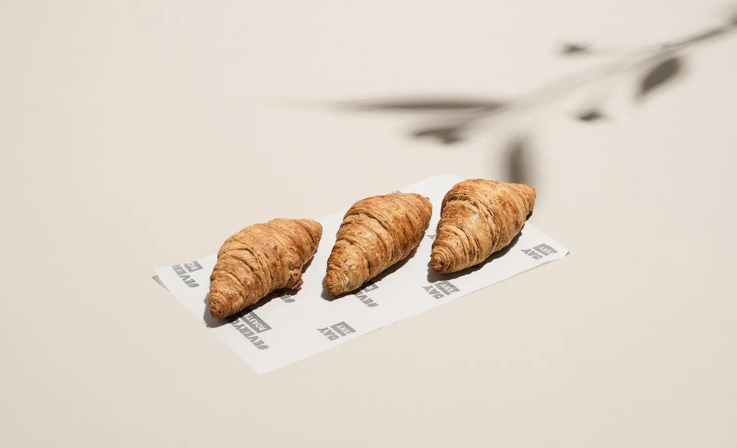 ثلاثي ميني كرواسون بالزعتر