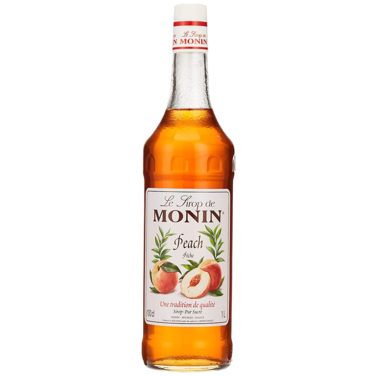 Monin Peach Syrup 1 L