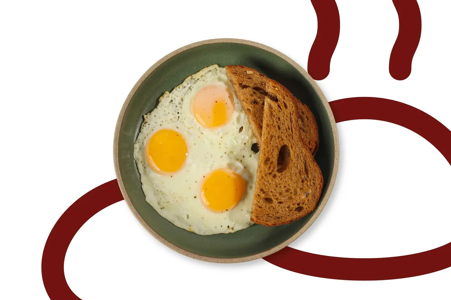 Eggs Sunny Side Up