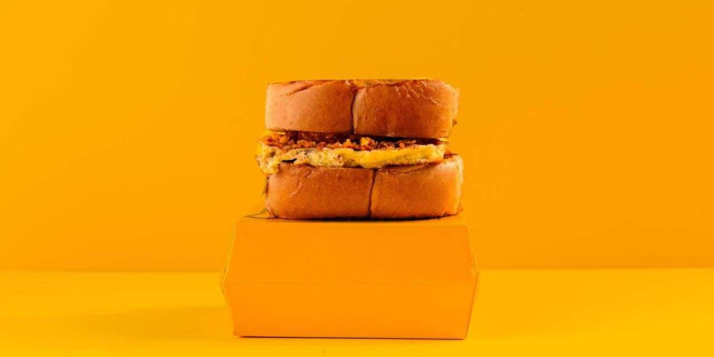 Pepperoni Egg Sandwich