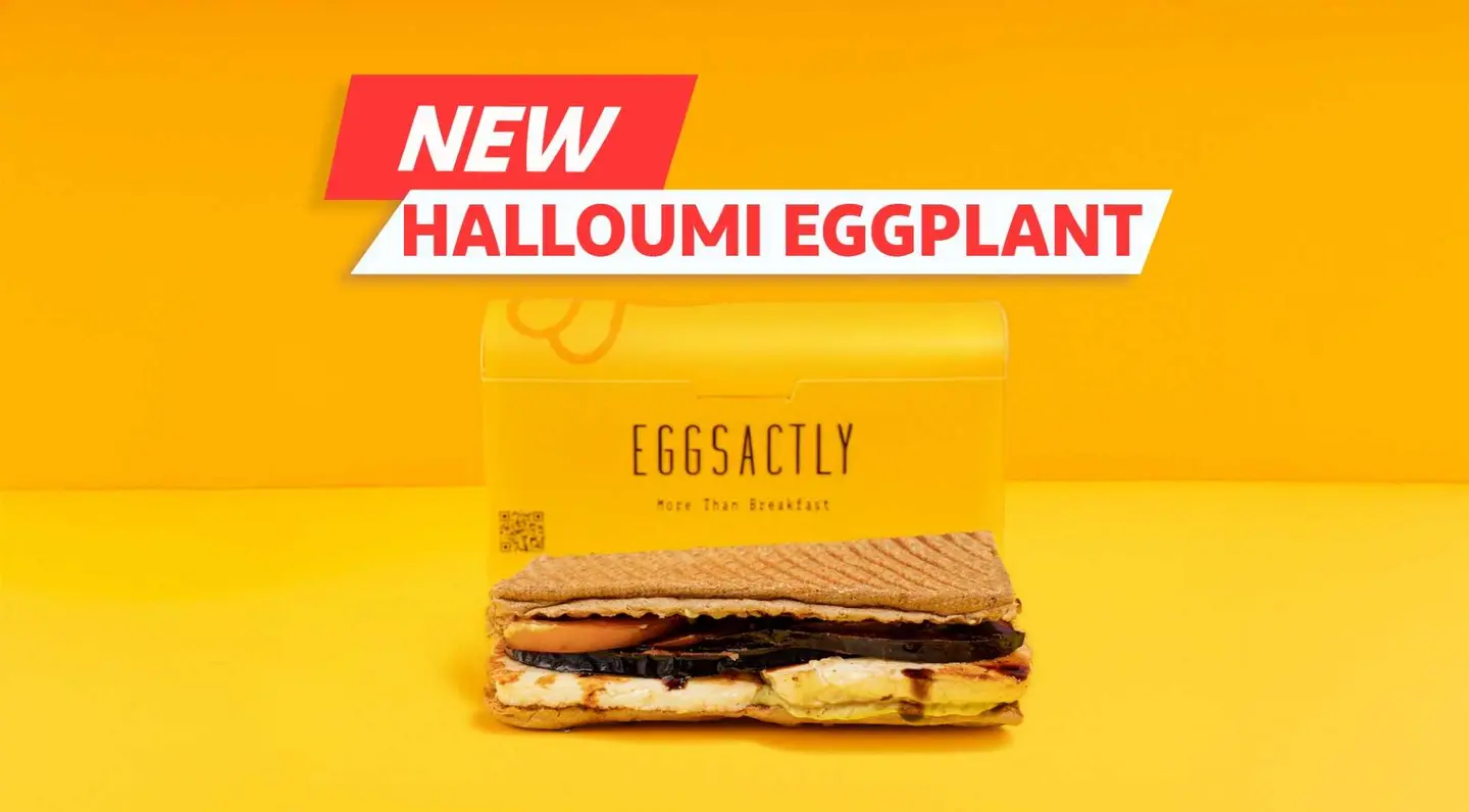 Halloumi Eggplant Panini
