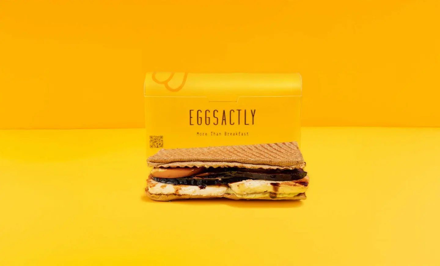 Halloumi Eggplant Panini