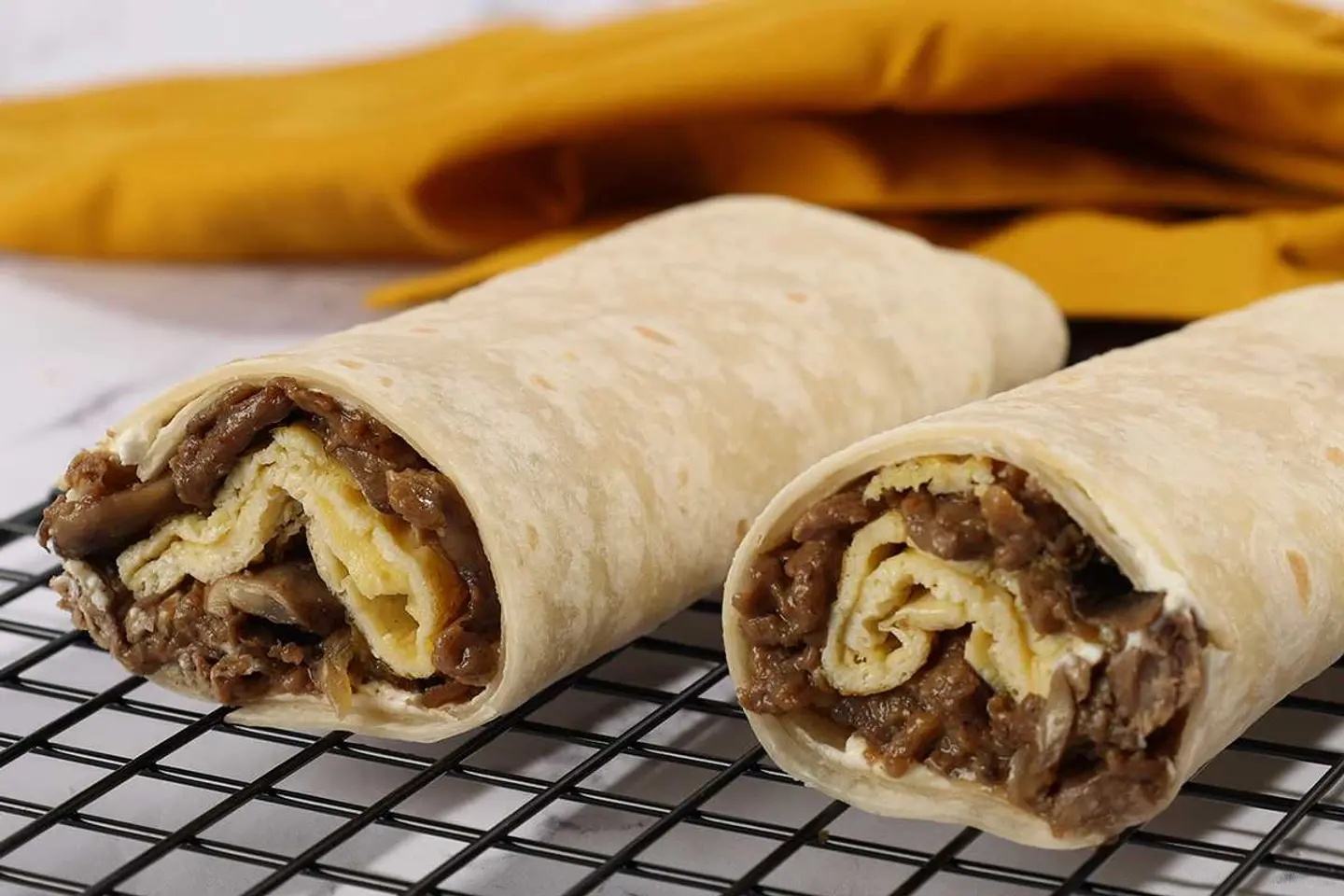 Philly Steak & Eggs Wrap