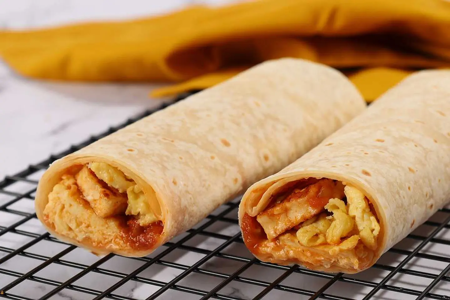 Egg Shakshuka Wrap