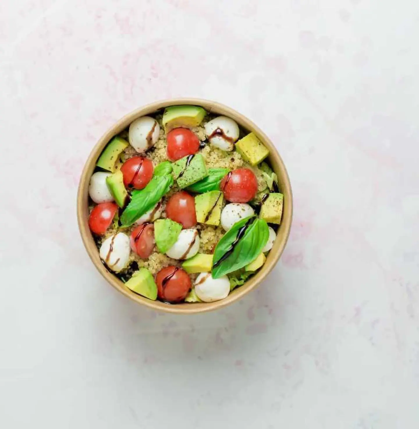 Avocado Caprese Bowl