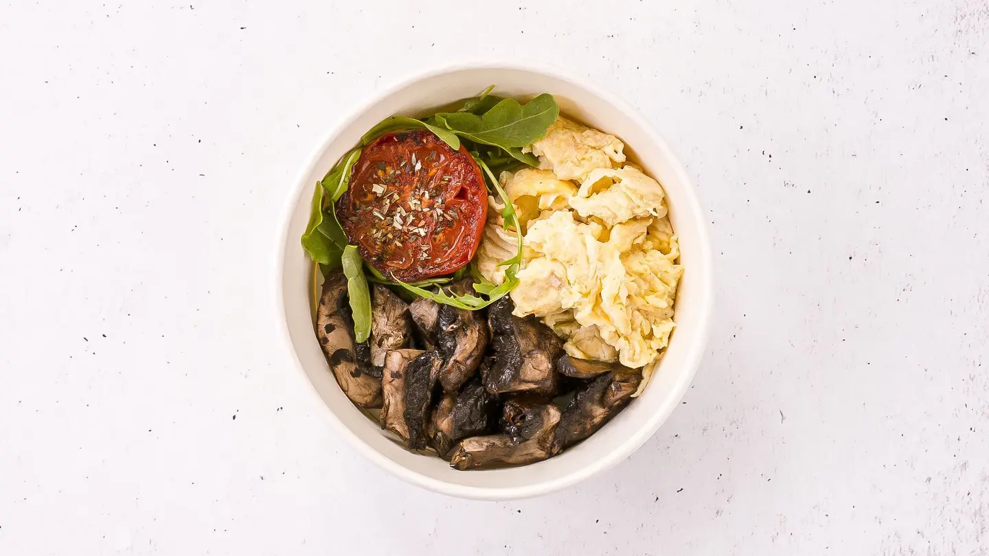 Truffle Mushroom & Egg Bowl