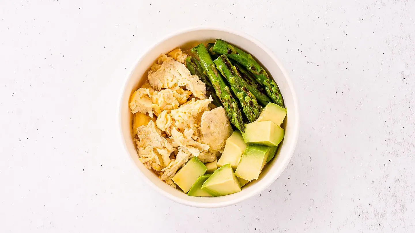 Asparagus Avocado & Egg Bowl