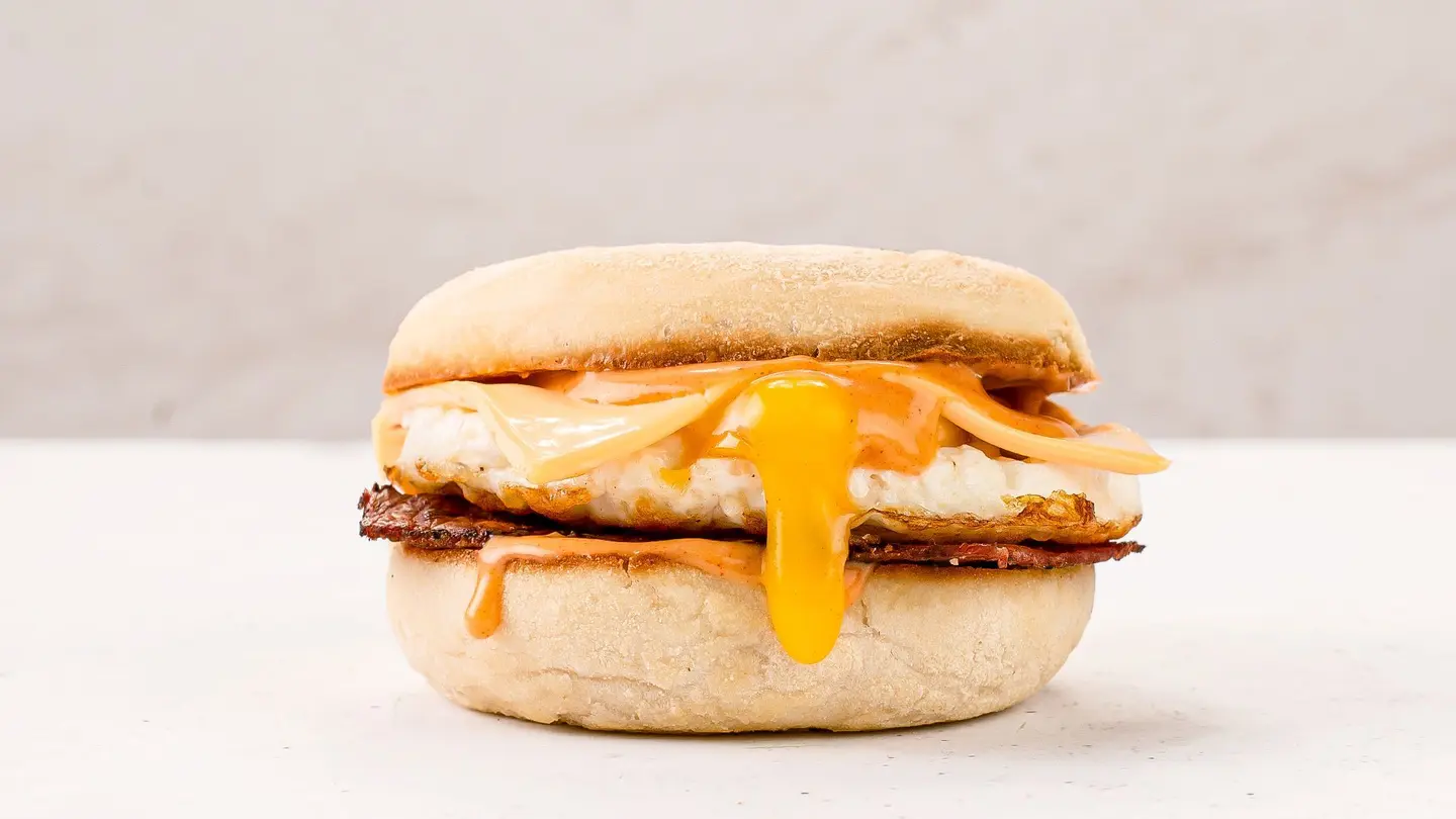 Bacon & Cheese English Muffin