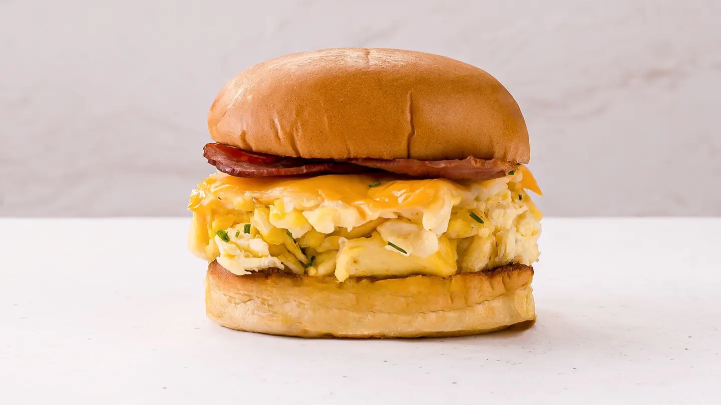 Double Bacon, Eggs And Cheese