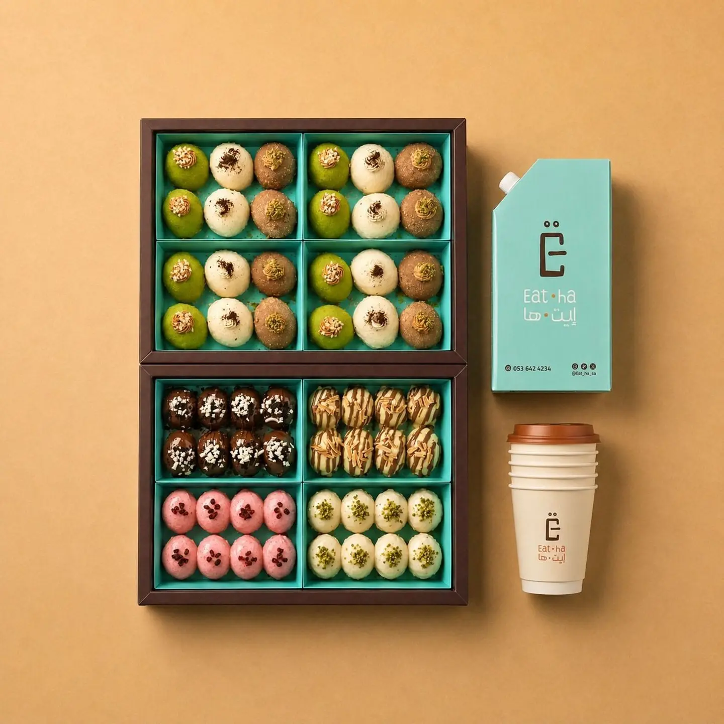 Duo Gathering Box Salty + Sweet + Free Coffee 1 L
