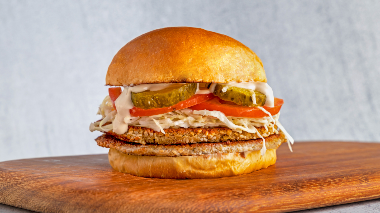Falafel Tahini Sandwich