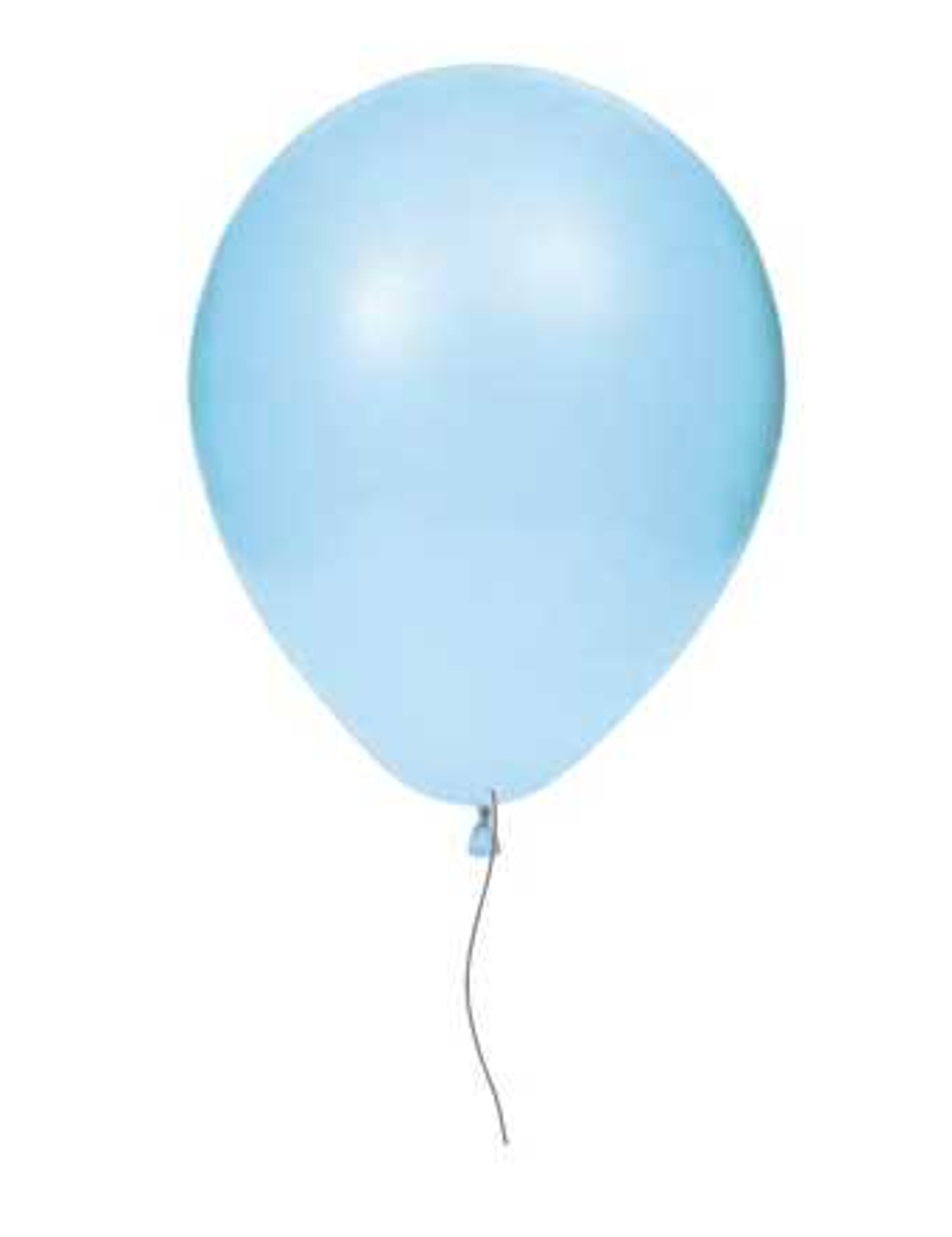 Blue Helium Balloon