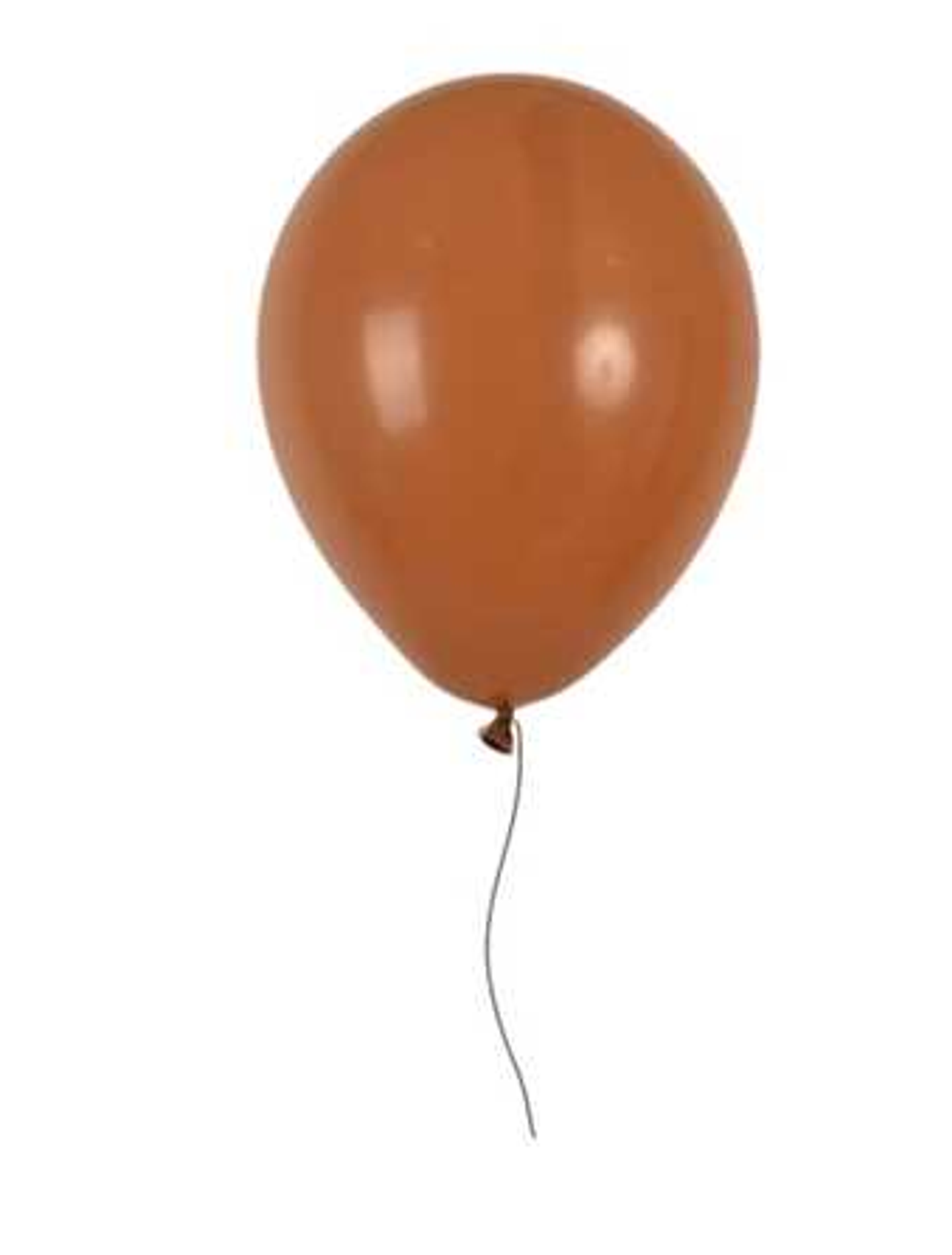 Brown Helium Balloon