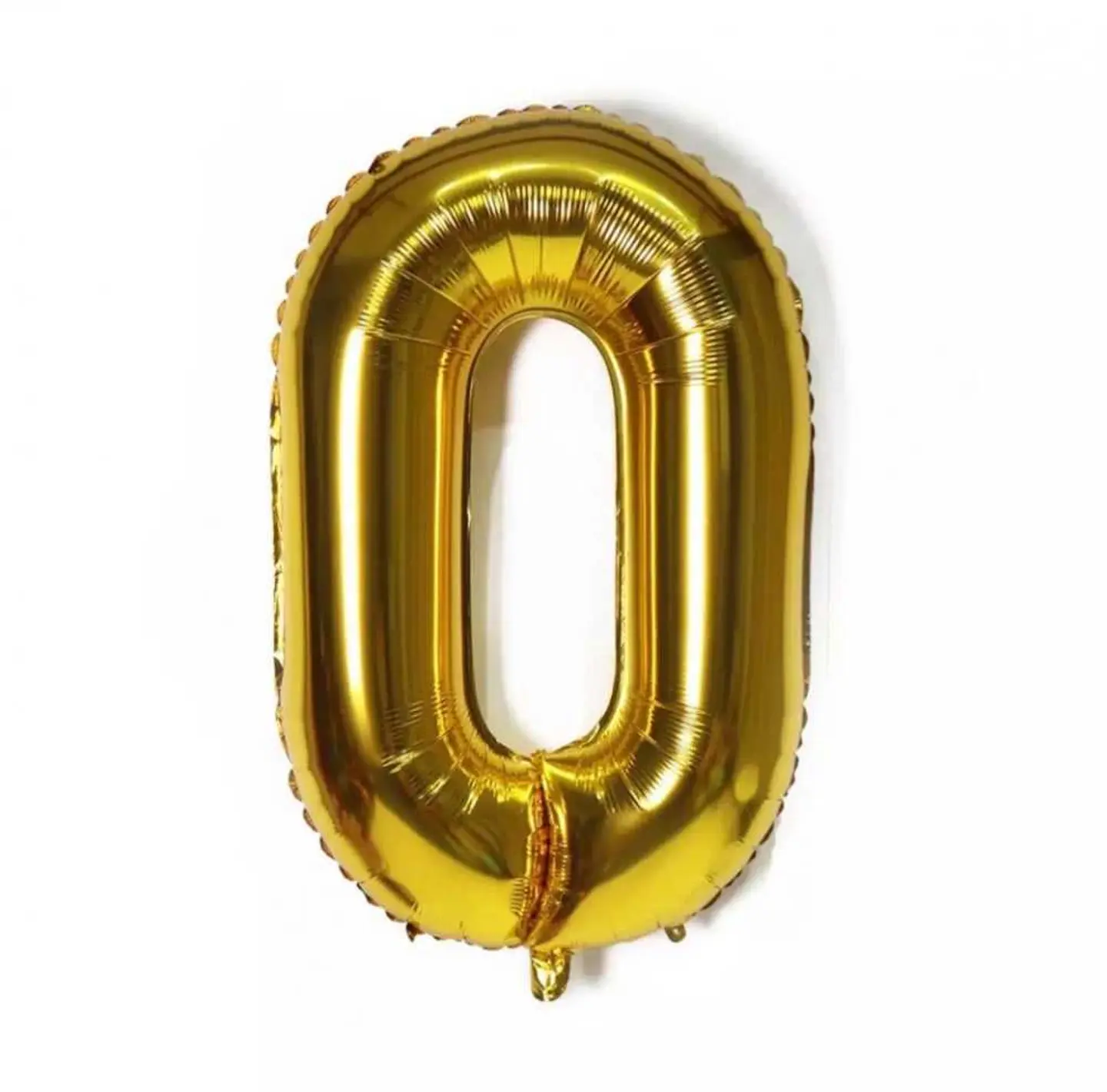 Gold Helium Balloon 0