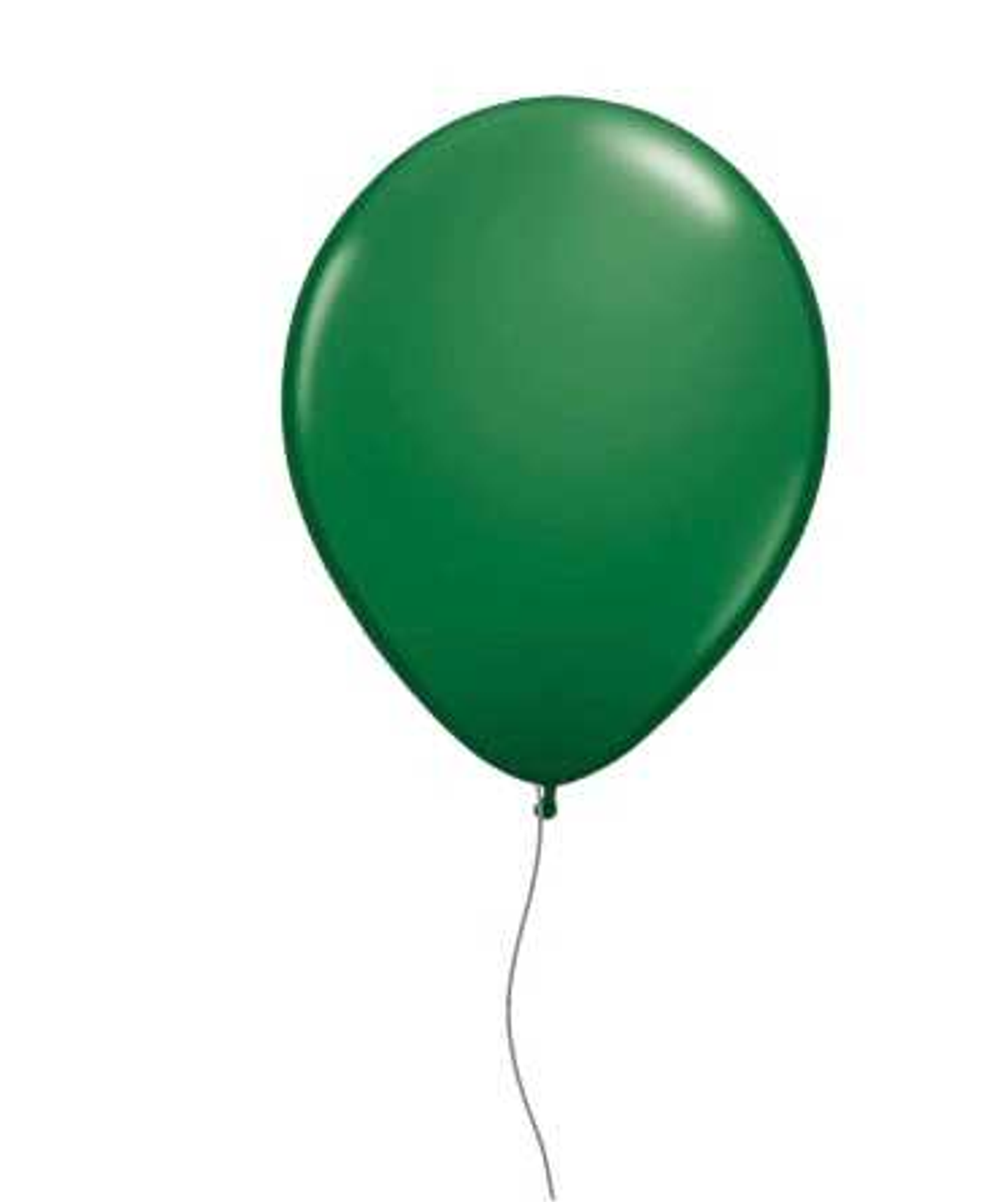 Dark Green Helium Balloon