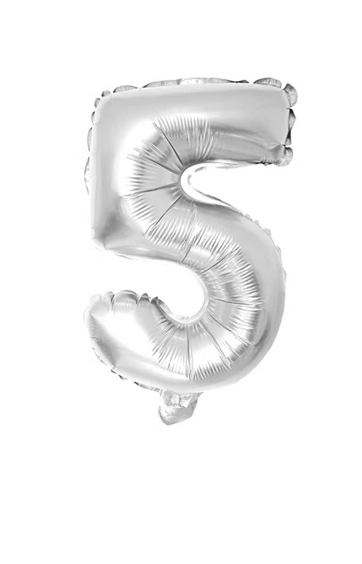Silver Helium Balloon 5