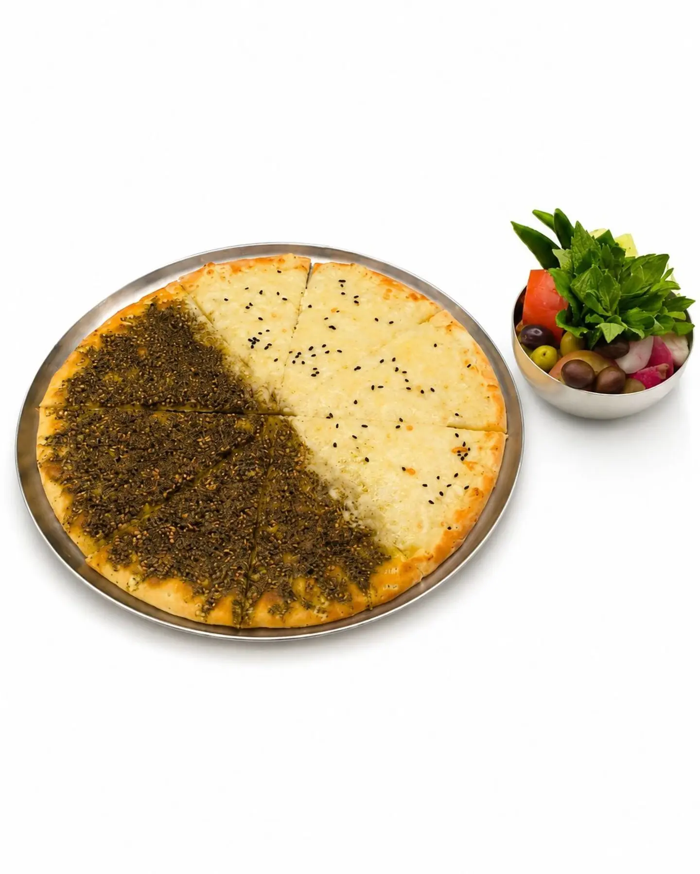 Man'oushe Mix Zaatar W Jebneh