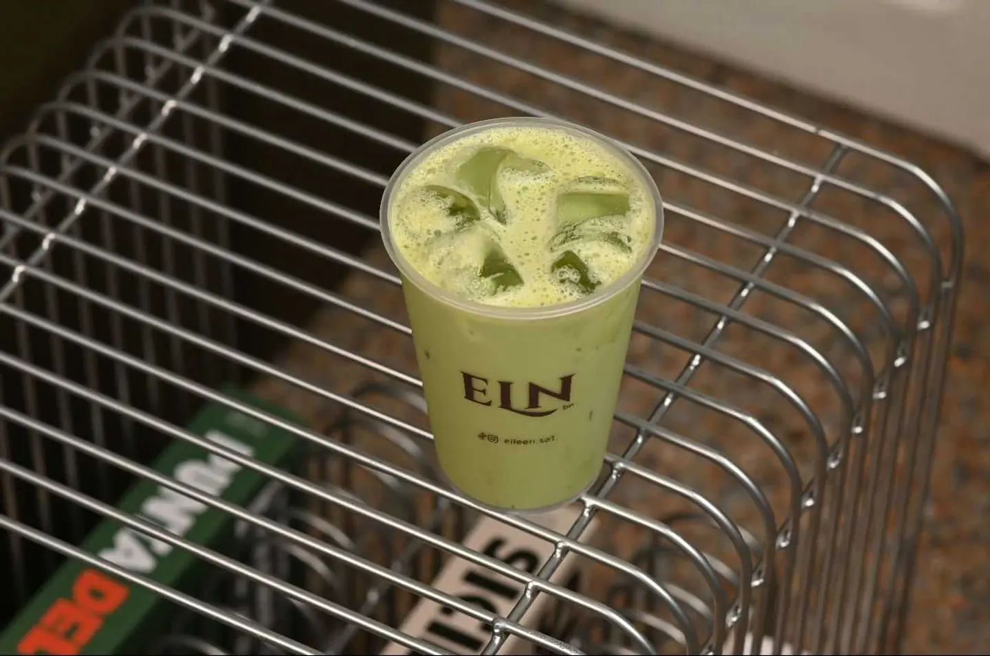 ماتشا لاتيه مثلج